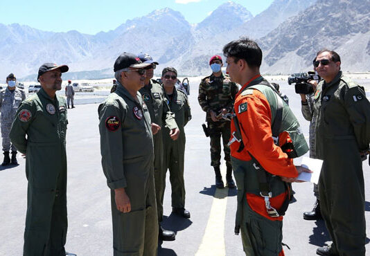 The Air Chief observed the operational exercise at PAF Base Qadri The Air Chief observed the operational exercise at PAF Base Qadri