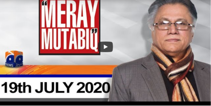 Meray Mutabiq With Hassan Nisar 19th July 2020