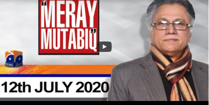 Meray Mutabiq With Hassan Nisar 12th July 2020