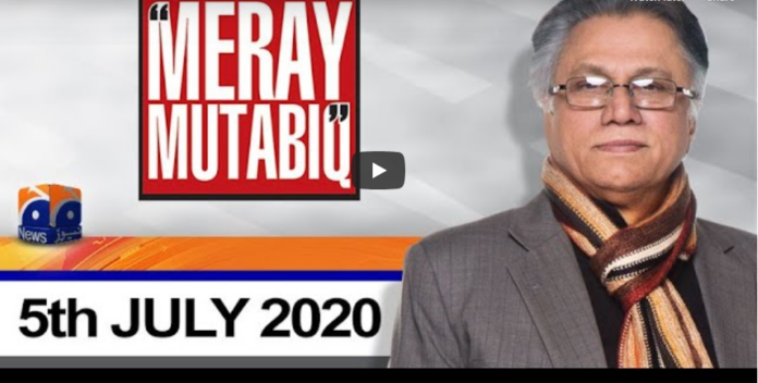 Meray Mutabiq With Hassan Nisar 5th July 2020