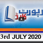 Report Card 3rd July 2020 Report Card 3rd July 2020