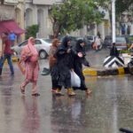 In some parts of Lahore, the rains relieved the scorching heat In some parts of Lahore, the rains relieved the scorching heat