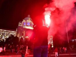 Serbia: Protests Against the Imposition of Curfew Due to Corona Serbia: Protests Against the Imposition of Curfew Due to Corona
