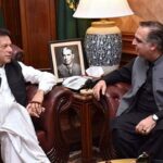 Governor of Sindh Imran Ismail called on Prime Minister Imran Khan Governor of Sindh Imran Ismail called on Prime Minister Imran Khan
