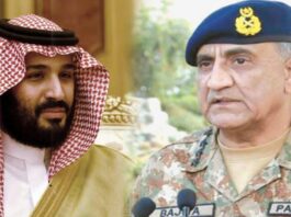 Army Chief Bajwa demanded Crown Prince inquire about the health of Shah Salman Army Chief Bajwa demanded Crown Prince inquire about the health of Shah Salman