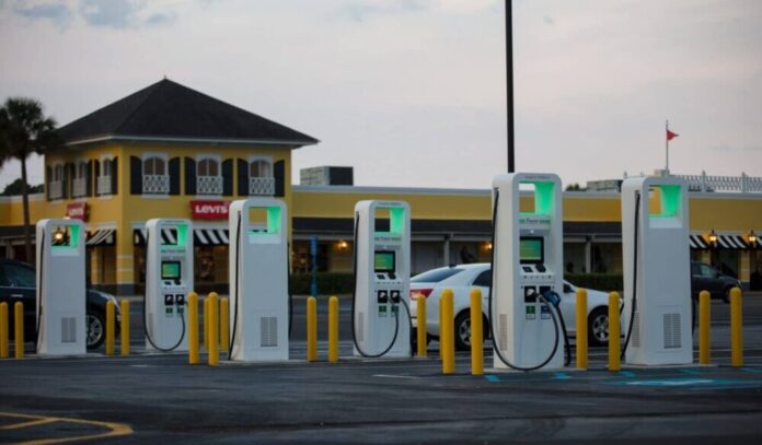 Government announced the installation of 24 electric vehicle charging points across the country