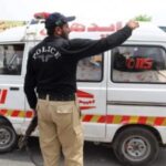 Four dead after the car overturned on Rahimyar Khan’s M-5 motorway Four dead after the car overturned on Rahimyar Khan's M-5 motorway
