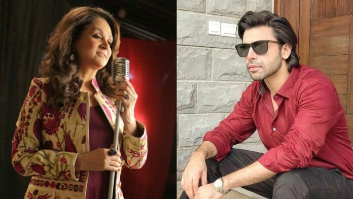 Farhan Saeed and Bushra Ansari