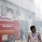 A Fire Broke Out in a Chemical Factory in Shah Faisal, Karachi Fire Broke Out in Chemical Plant