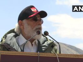 India’s Modi Visited The Himalayan Border where there Was A Military Confrontation With China Indian Prime Minister Narendra Modi