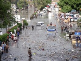 Heavy Rains Lashed Karachi For The Third Day in a Row Rain Lashes in Karachi