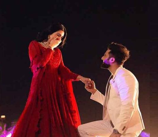 Famous Actress Sara Khan And Singer Falak Shabbir Got Engaged Sara Khan and Falak Shabbir