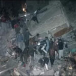 Four-story dilapidated building collapses in Karachi Four-story dilapidated building collapses in Karachi