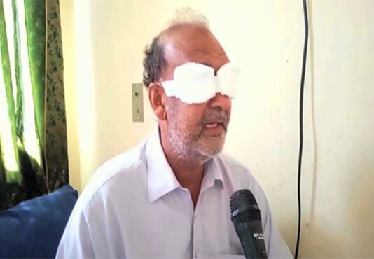 Abbottabad: 9 patients became blind due to wrong injection Abbottabad: 9 patients became blind due to wrong injection