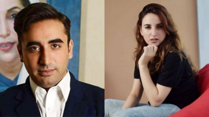 TikTok star Hareem Shah likes Bilawal Bhutto Zardari