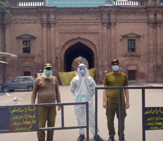 Seven other areas in Lahore closed are Due to COVID-19 Seven other areas in Lahore closed are Due to COVID-19