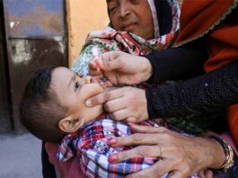 Polio vaccination campaign has been resumed across the country Polio vaccination campaign has been resumed across the country