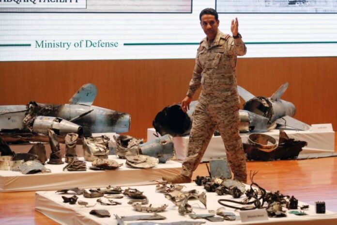 Saudi-led coalition destroyed six drones and two ballistic missiles, of the Houthi rebels