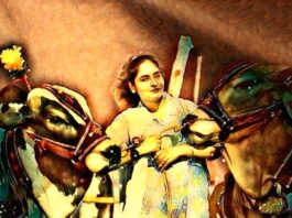 A 21-year-old woman sells her own cows at the Karachi Cattle Market A 21-year-old woman sells her own cows at the Karachi Cattle Market