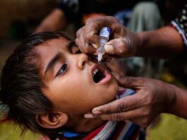 Polio campaign launched in AJK, Balochistan Polio campaign launched in AJK, Balochistan