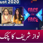 Face to Face 22nd August 2020 Face to Face 22nd August 2020