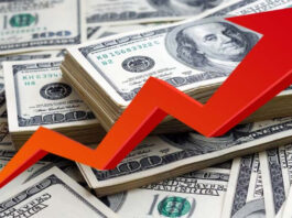 Dollar reached at an all-time high against the rupee. Dollar reached at an all-time high against the rupee.
