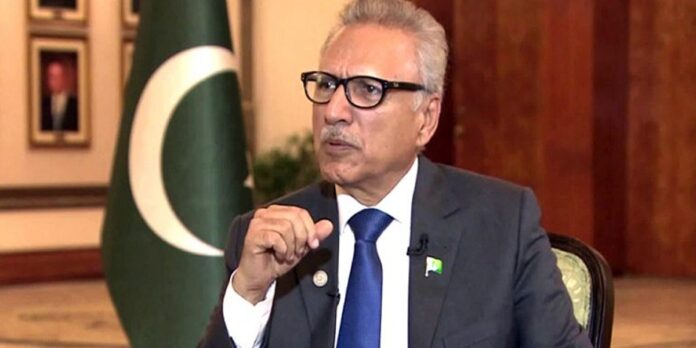 India learned to change Kashmir's demographic status from Israel: President Arif Alvi