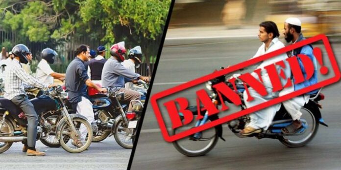 Sindh Govt Decides Not To Lift Ban on Pillion Riding