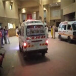 Four injured in cracker attack near Hub check post Four injured in cracker attack near Hub check post