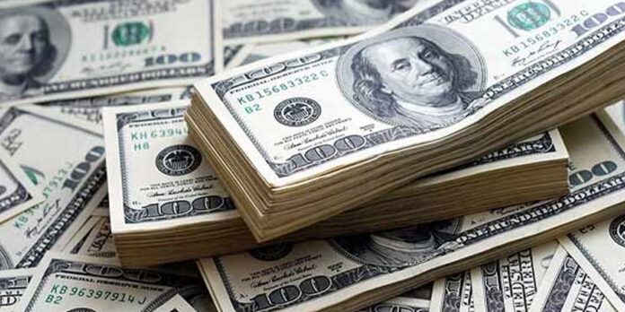 Slight rise in the value of the dollar in the interbank market