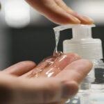 US person entered in Bank and steal hand sanitizer US person entered in Bank and steal hand sanitizer