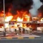 Large fire under control in Ajman closed market: Police Large fire under control in Ajman closed market: Police