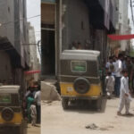 Karachi, unidentified persons threw a newborn baby from the second floor Karachi, unidentified persons threw a newborn baby from the second floor