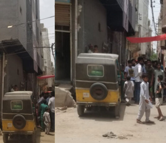 Karachi, unidentified persons threw a newborn baby from the second floor Karachi, unidentified persons threw a newborn baby from the second floor