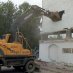 KMC Continued To Remove Billboards From Karachi Private Property Karachi Billboards