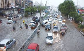 Half a century of rain broke the record and Karachi sank