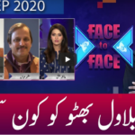 Face to Face 6th September 2020 Face to Face 6th September 2020