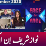 Face to Face 20th September 2020 Face to Face 20th September 2020