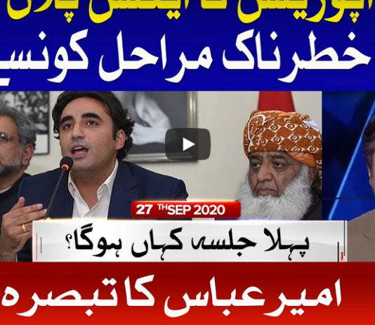 Tabdeeli with Ameer Abbas 27th September 2020 Tabdeeli with Ameer Abbas 27th September 2020