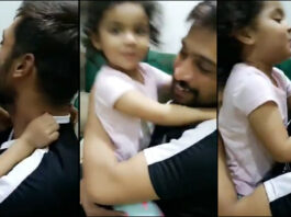 Muhammad Amir’s Video With His Daughter Went Viral Muhammad Amir and His Daughter Mansa