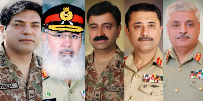 Pakistan Army Announced New Postings and Appointments of Senior Military Officials