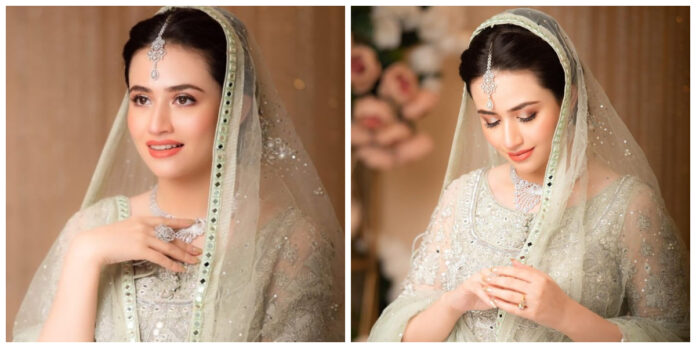 Sana Javed Looks Gorgeous In Bridal look