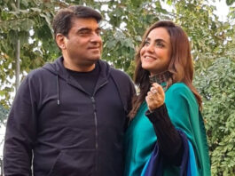 Nadia Khan With Her Husband On A Rides Of A Chingchi: Photo Nadia Khan With Her Husband On A Rides Of A Chingchi: Photo