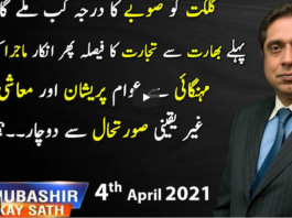Aaj Rana Mubashir Kay Sath 4th April 2021 Aaj Rana Mubashir Kay Sath 4th April 2021