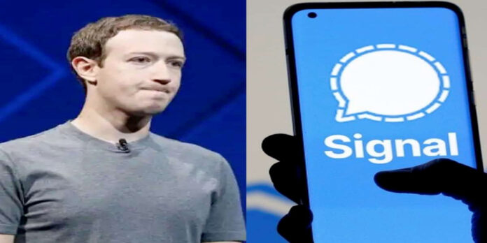 Mark Zuckerberg Uses Signal Over Facebook Data Violation