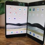 Microsoft will launch the foldable phone Surface Duo 2 in October. Microsoft will launch the foldable phone Surface Duo 2 in October.