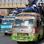 Public transport suspended in 15 districts of Punjab Public transport suspended in 15 districts of Punjab