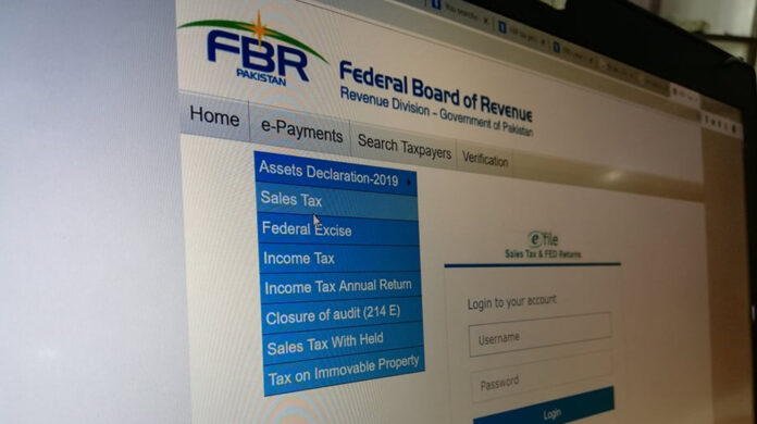 The FBR developed a link for income tax returns for Pakistanis abroad