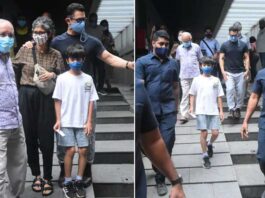 Actor Aamir Khan and Karan Rao reunited Actor Aamir Khan and Karan Rao reunited