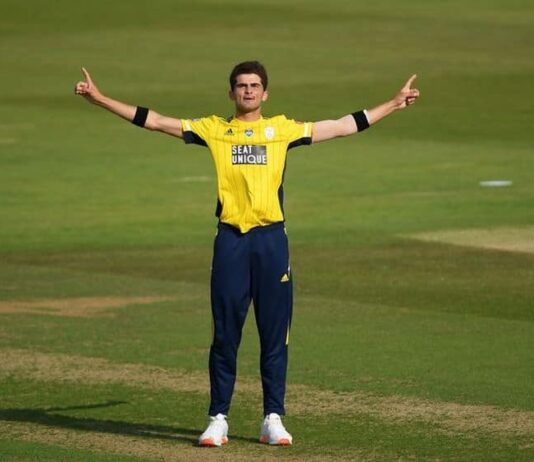 Shaheen Shah Afridi will be part of the Middlesex club for the 2022 season Shaheen Shah Afridi will be part of the Middlesex club for the 2022 season